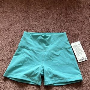 Lululemon athletica wunder train 4 inch shorts